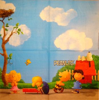 BF-073 Bekannte Figuren - 3-lagig - Peanuts 2016